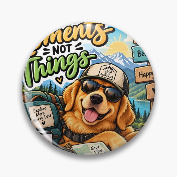 Item preview, Collect Moments Not Things Beagle Adventure designed and sold by VUMARIQ.