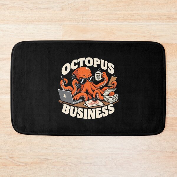 Item preview, Octopus Business Office Humor Funny Cartoon Gift designed and sold by w1ckerman.