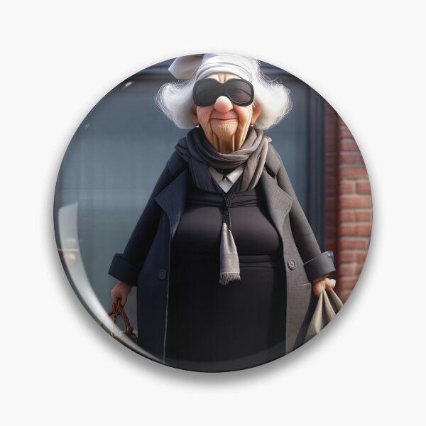 Item preview, Old Fart as a bank robber designed and sold by Colin Bentham.