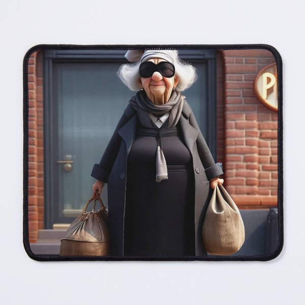 Item preview, Old Fart as a bank robber designed and sold by Colin Bentham.