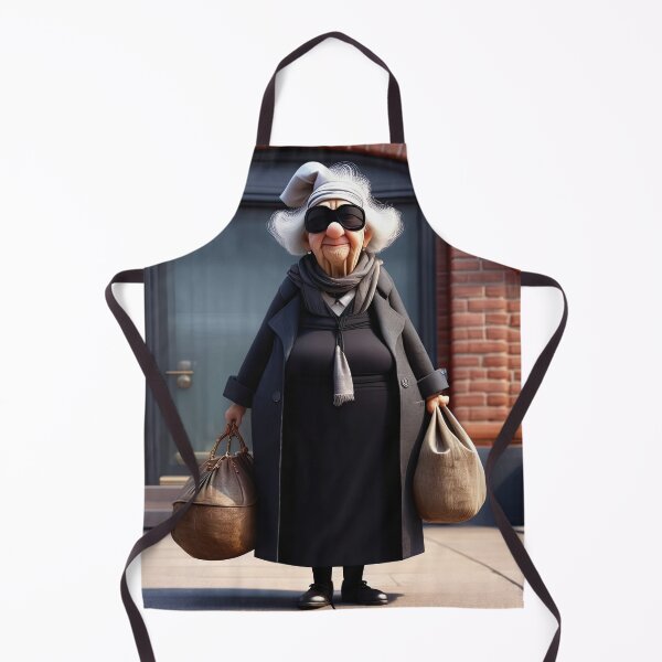 Item preview, Old Fart as a bank robber designed and sold by Colin Bentham.