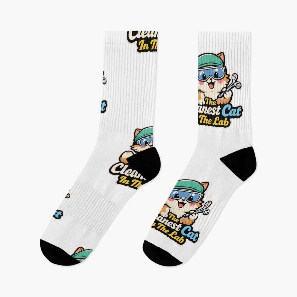 Item preview, The Cleanest Cat In The Lab Funny Sterile Processing designed and sold by Timeless Junction.