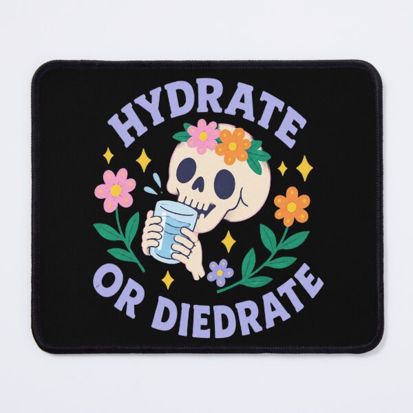 Item preview, Hydrate Or Diedrate Cute Skull For Spooky Fans designed and sold by celinamnxngol.
