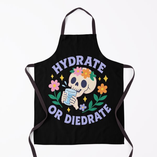 Item preview, Hydrate Or Diedrate Cute Skull For Spooky Fans designed and sold by celinamnxngol.