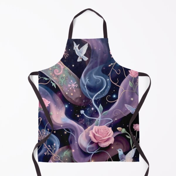 Item preview, Whimsical Celestial Rose - Cosmic Witchcore Art designed and sold by Vhelir-Art.