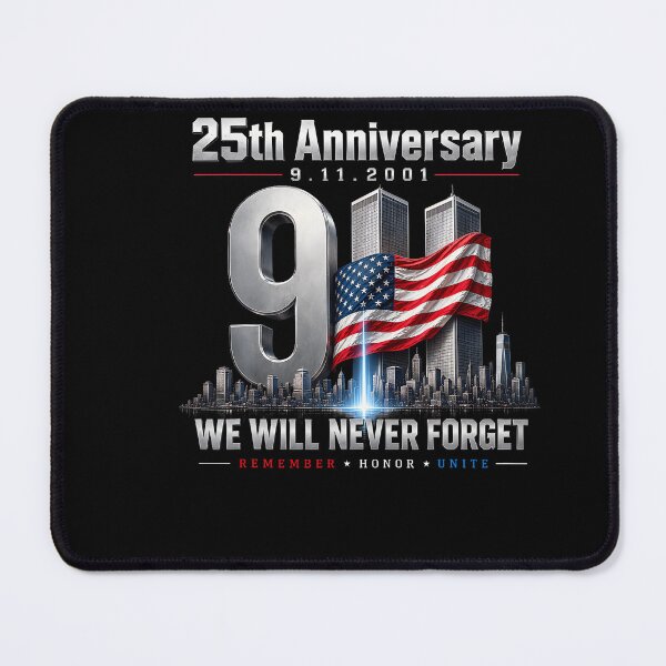 Item preview, Never Forget September 11 2001 America Flag Memorial designed and sold by stershopepie.