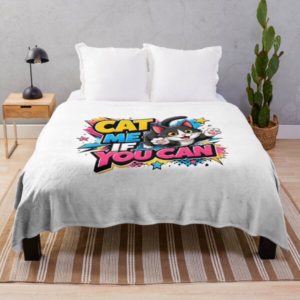 Item preview, Cat Me If You Can Funny Ginger Cat Playful Art designed and sold by SoyLamderma.