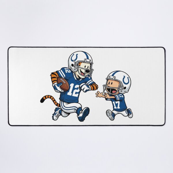 Item preview,  Calvin And Hobbes Playing Football Fan  Indianapolis Team designed and sold by DamianRoy88.