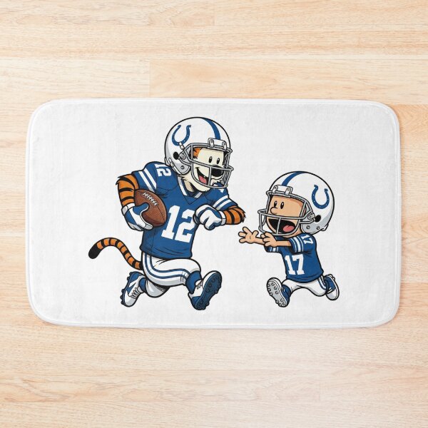 Item preview,  Calvin And Hobbes Playing Football Fan  Indianapolis Team designed and sold by DamianRoy88.