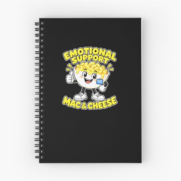 Item preview, Funny Emotional Support Mac & Cheese Art designed and sold by elderberry.