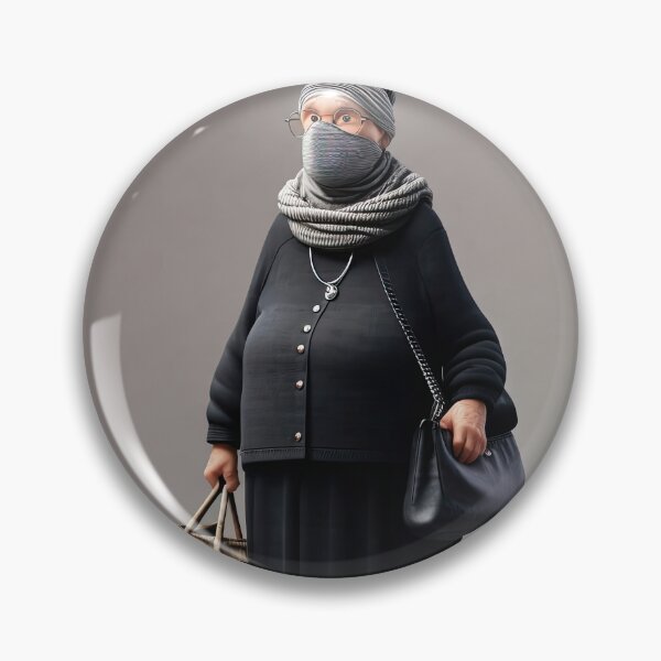 Item preview, Old Fart as a bank robber designed and sold by Colin Bentham.