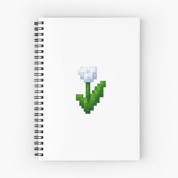 Item preview, Tulipe white art pixel designed and sold by vitrar.