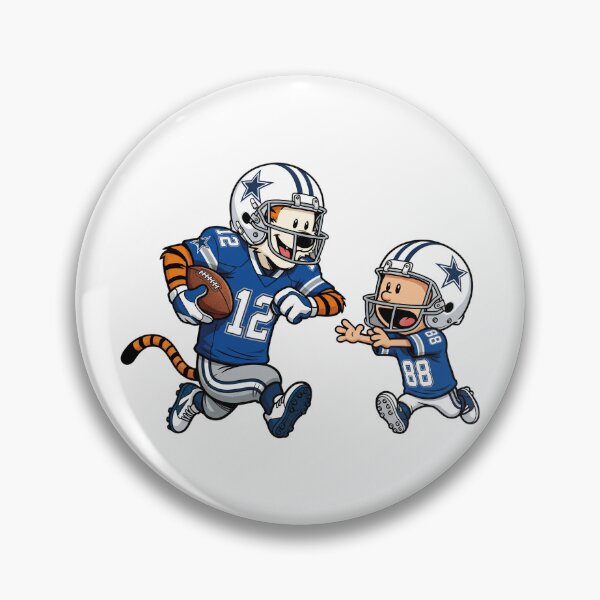 Item preview, Calvin And Hobbes Playing Football Fan Dallas Team designed and sold by DamianRoy88.