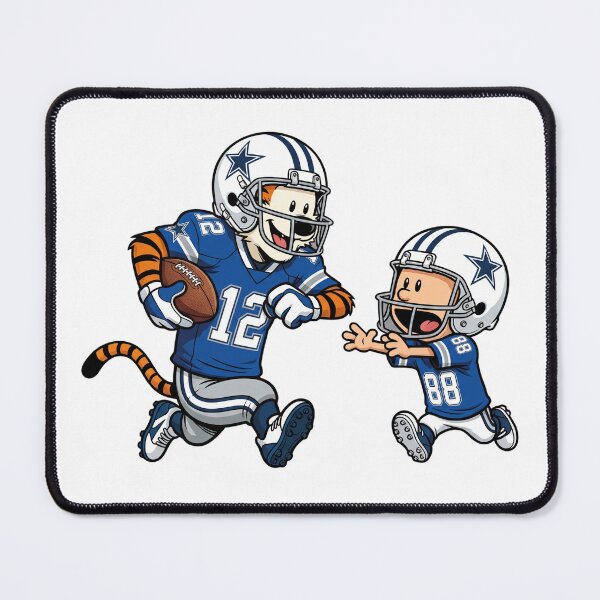 Item preview, Calvin And Hobbes Playing Football Fan Dallas Team designed and sold by DamianRoy88.