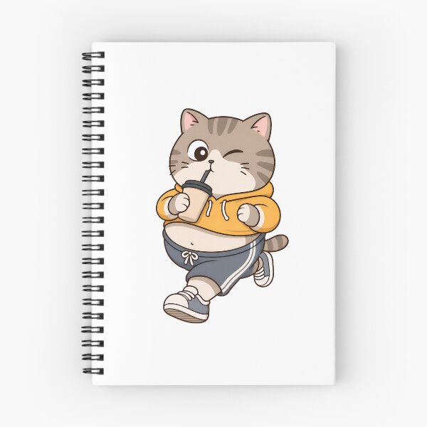 Item preview, Chubby Cat Lifting Shirt Belly Reveal Cute Cartoon designed and sold by SoyLamderma.