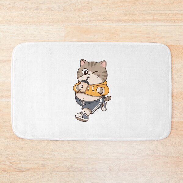Item preview, Chubby Cat Lifting Shirt Belly Reveal Cute Cartoon designed and sold by SoyLamderma.