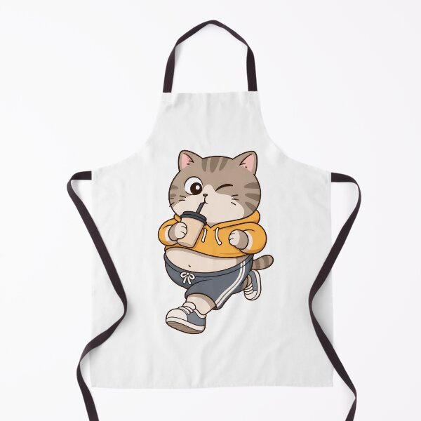 Item preview, Chubby Cat Lifting Shirt Belly Reveal Cute Cartoon designed and sold by SoyLamderma.