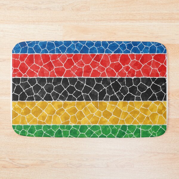 Item preview, Mosaic Cycling World Champion Stripes designed and sold by T'AL VU?.