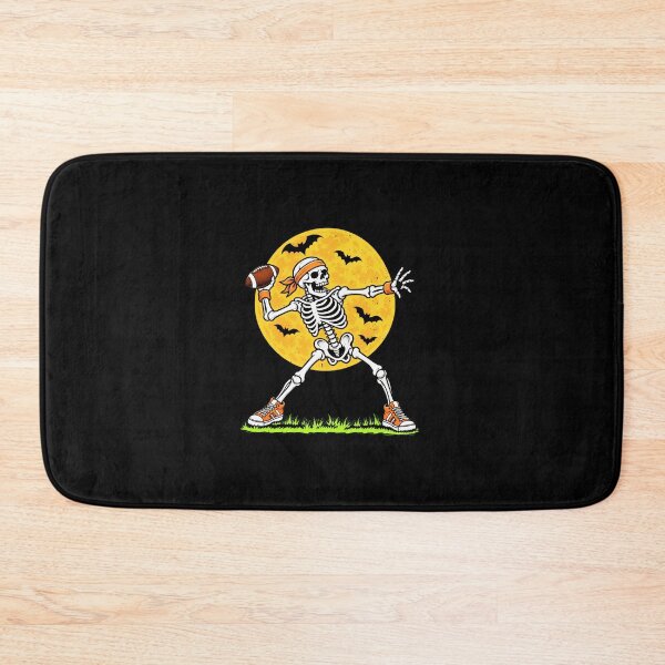 Item preview, Spooky Skeleton Quarterback Football designed and sold by elderberry.