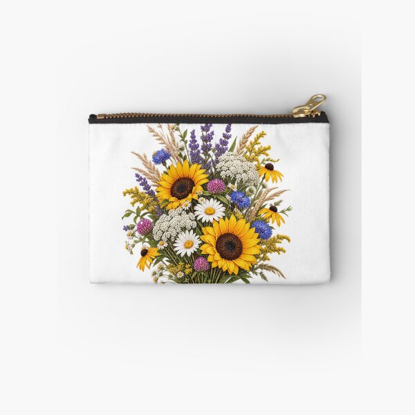 Item preview, Rustic Wildflower Bouquet – Country Floral Botanical Art designed and sold by CreativeNest Prints.