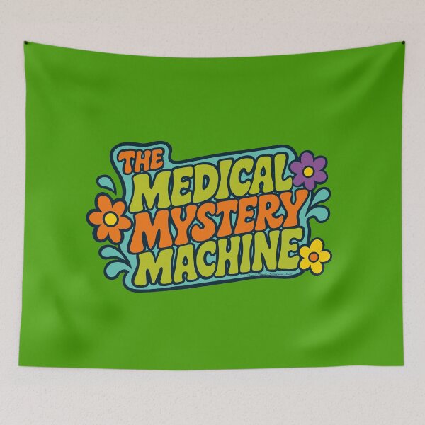 Item preview, The Medical Mystery Machine  designed and sold by Chronic Illness Awareness Shop.