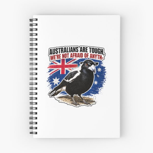 Item preview, Australians Are Tough Magpie Meme designed and sold by chiakh.