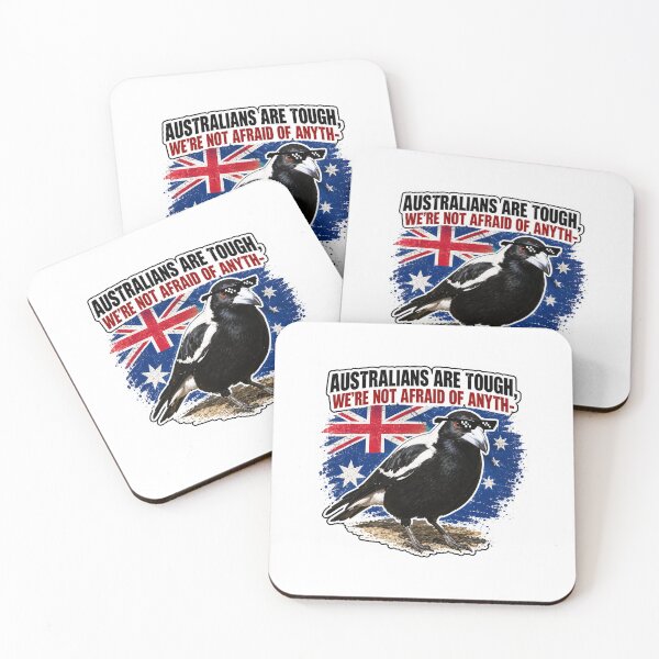 Item preview, Australians Are Tough Magpie Meme designed and sold by chiakh.