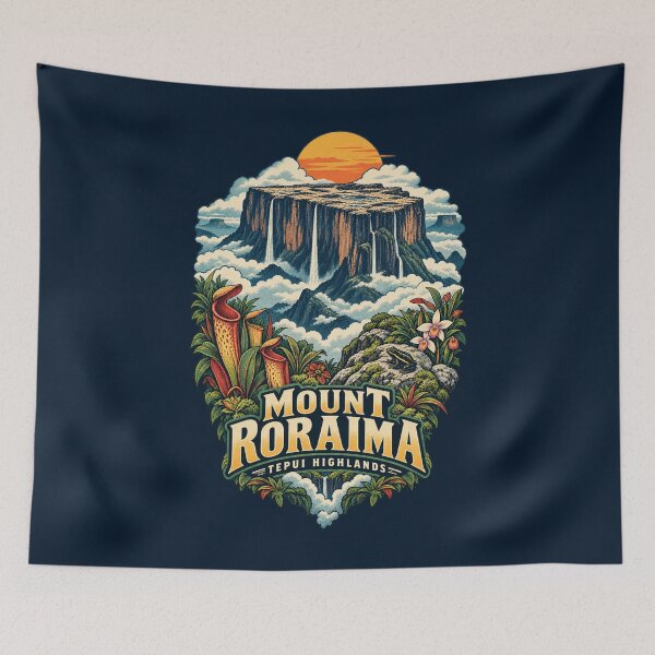Item preview, Mount Roraima - Tepui Highlands designed and sold by StudioRedKoala.