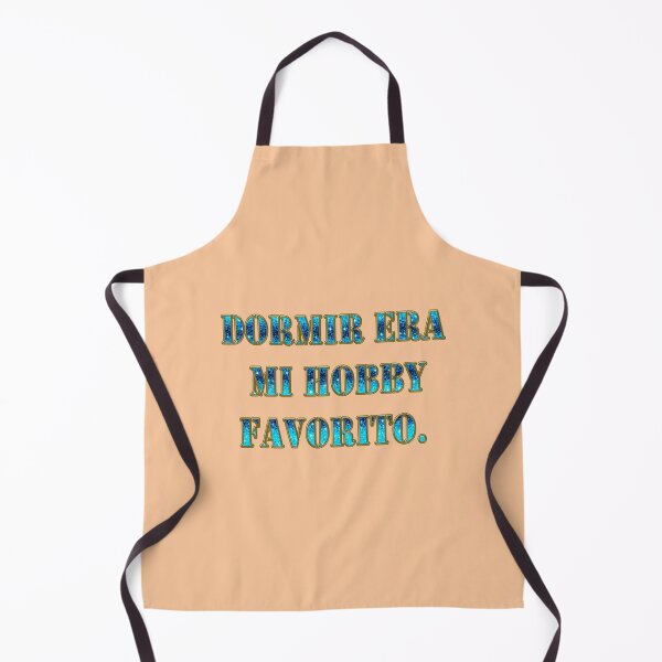 Aperçu de l'œuvre Dormir era mi hobby favorito - Humour espagnol sur la ménopause créée et vendue par Yamy Morrell Art and Design.