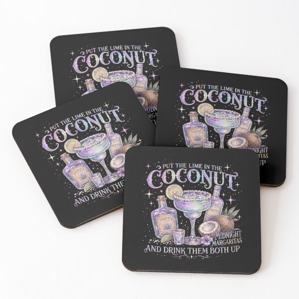 Item preview, Put The Lime In The Coconut Retro Beach Margaritas designed and sold by stershopepie.
