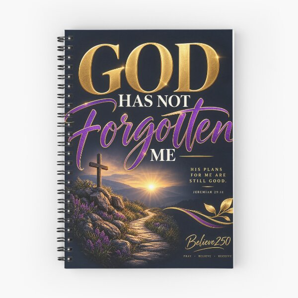 Item preview, God Has Not Forgotten Me Christian Art designed and sold by Believe-ink.