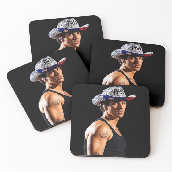 Item preview, Joe Jonas in a cowboy hat designed and sold by VibeStoreMix.