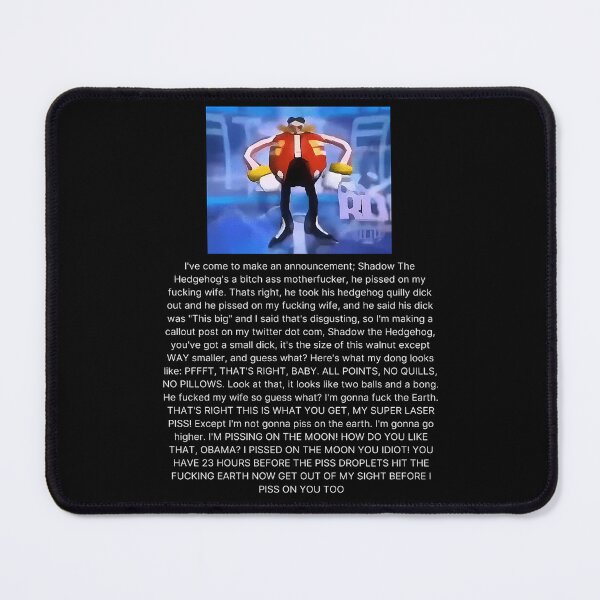 Item preview, EBF EGGMAN'S ANNOUNCEMENT designed and sold by noahbrad.
