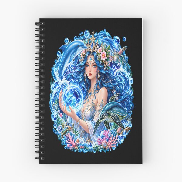 Item preview, Water Goddess – Mystical Ocean and Aquatic Magic designed and sold by TroviTutto.