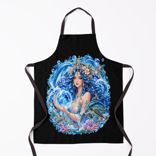 Item preview, Water Goddess – Mystical Ocean and Aquatic Magic designed and sold by TroviTutto.