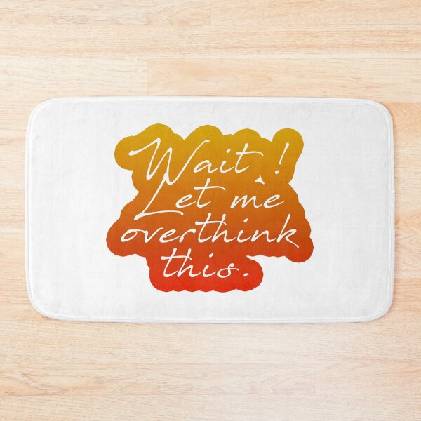 Item preview, Red rainbow wait let me overthink this designed and sold by Anne Londez Studio.