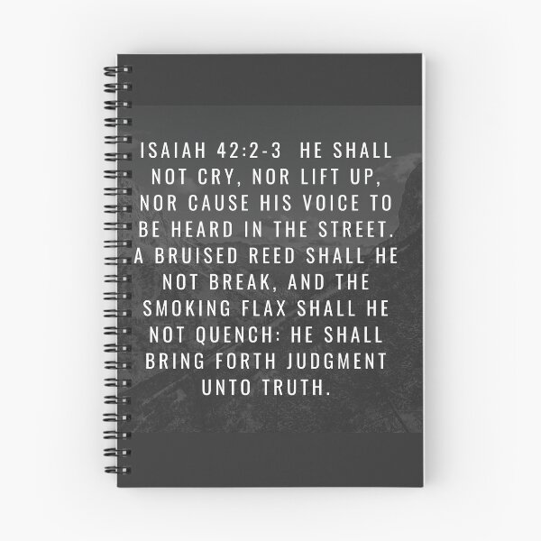 Item preview, Isaiah 42:2-3 designed and sold by Undonemadenew.