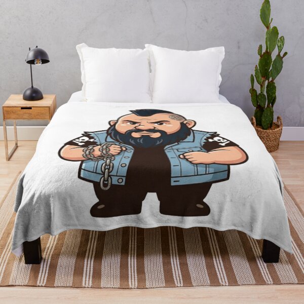 Item preview, Furious One Man Gang Garden Gnome designed and sold by Bad-Decisions-Designs.