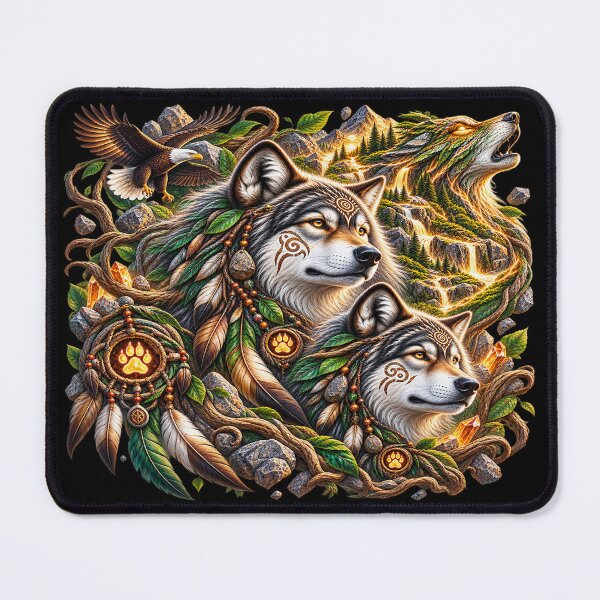 Item preview, Earth Wolves – Guardians of the Ancient Earth designed and sold by TroviTutto.
