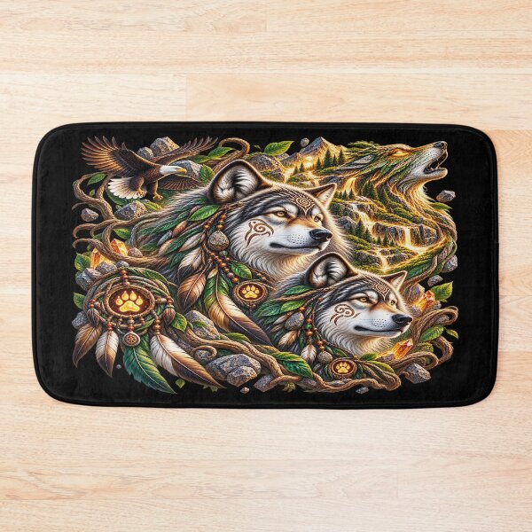 Item preview, Earth Wolves – Guardians of the Ancient Earth designed and sold by TroviTutto.