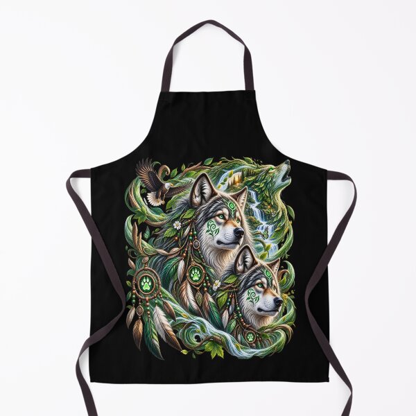 Item preview, Nature Wolves – Guardians of the Enchanted Wild designed and sold by TroviTutto.