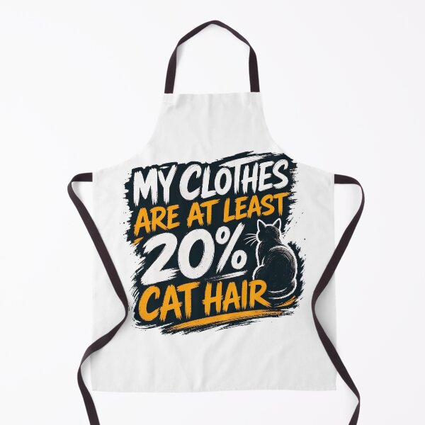 Item preview, My Clothes Are At Least 20% Cat Hair Funny Pet Lover Gift designed and sold by SoyLamderma.