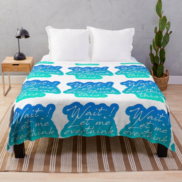 Item preview, Blue rainbow wait let me overthink this designed and sold by Anne Londez Studio.