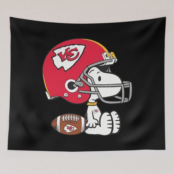 Item preview, Snoopy Kansas City Football designed and sold by mcarboneart.