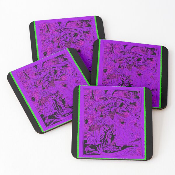 Item preview, Purple Green Mindforce Excalibur designed and sold by WildPalitteArt.