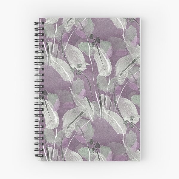 Item preview, Spring Floral Pattern in Mauve and White designed and sold by Artistestella.