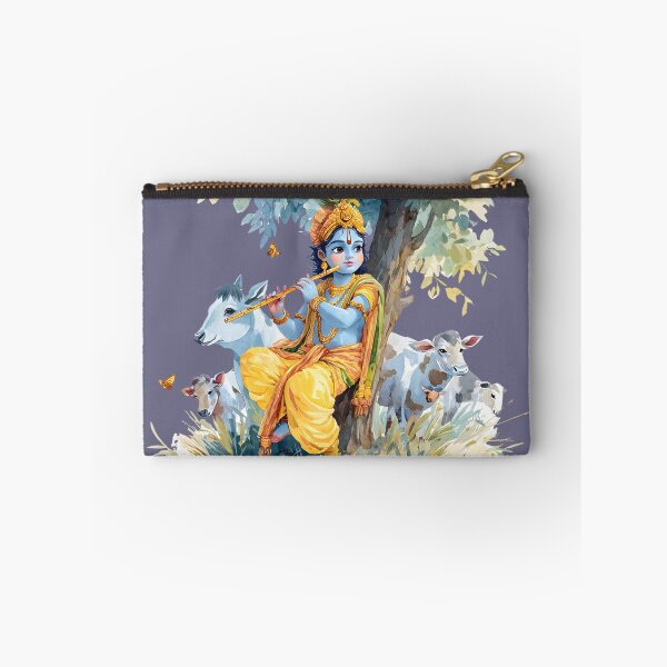 Item preview, Lord Krishna Playing Flute designed and sold by Instant Printing.