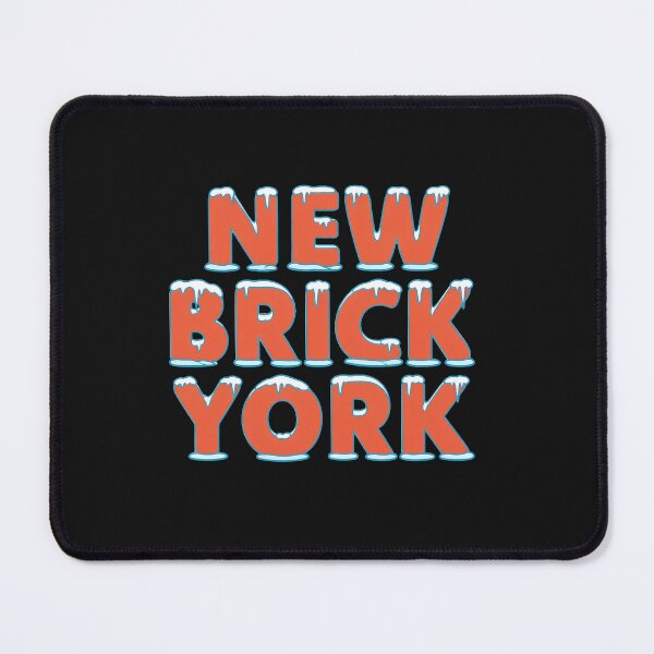 Item preview, New Brick York Snow Icicle Winter City Lettering designed and sold by stepheibson.
