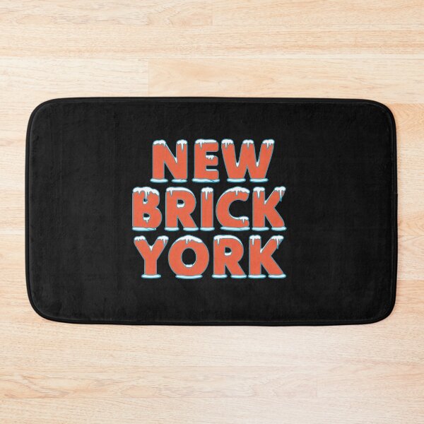Item preview, New Brick York Snow Icicle Winter City Lettering designed and sold by stepheibson.