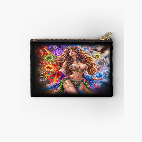 Item preview, Elemental Enchantress – Goddess of All Magical Forces designed and sold by TroviTutto.